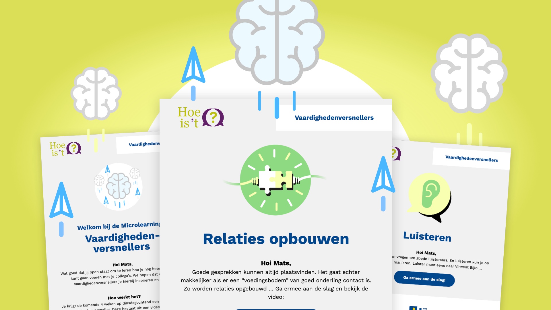 Vaardighedenversnellers voor het gesprek