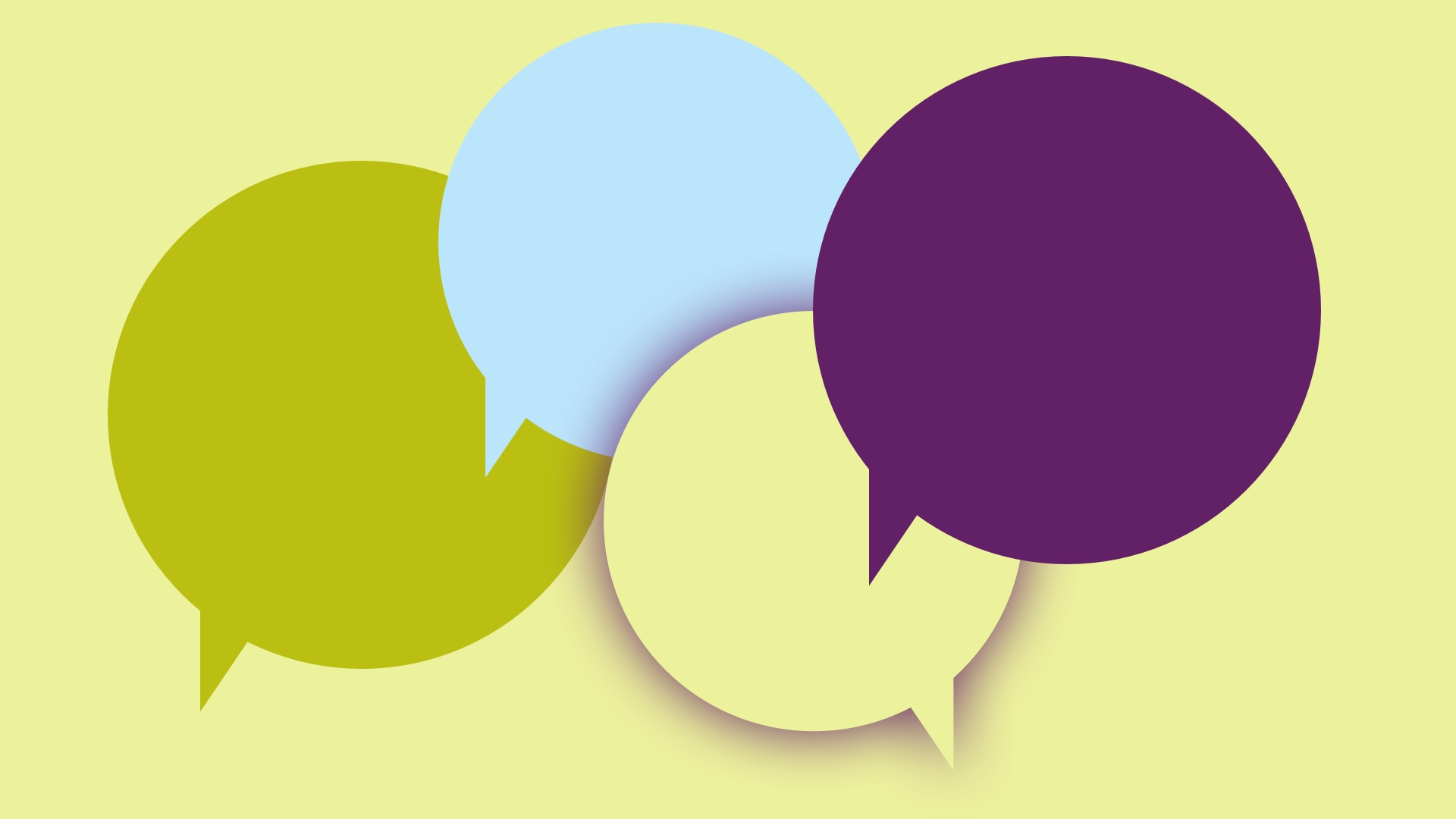 Ik ga niet in gesprek want ...